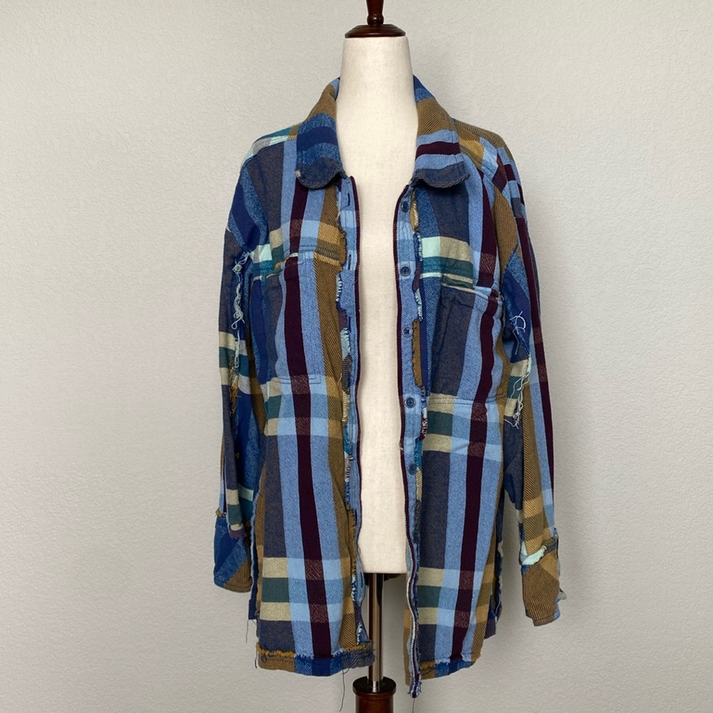 COPY - Free People “We the People” cotton flannel shirt